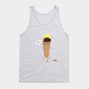 screaming ice cream Tank Top